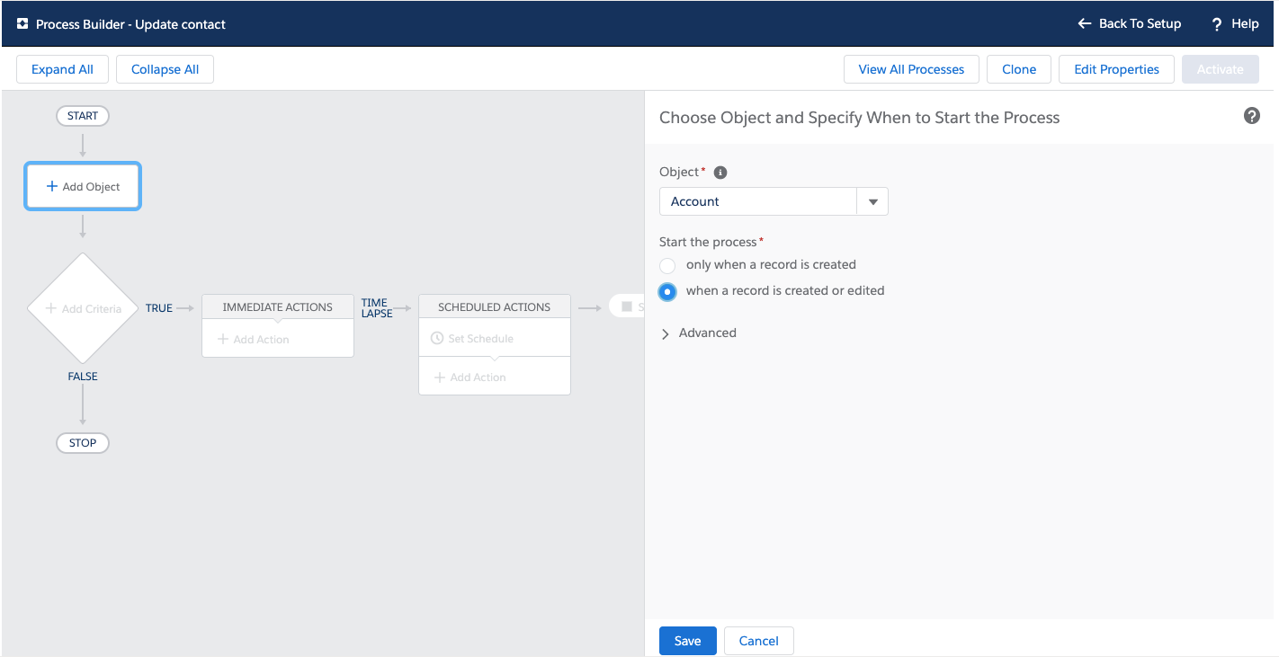 Process Builder