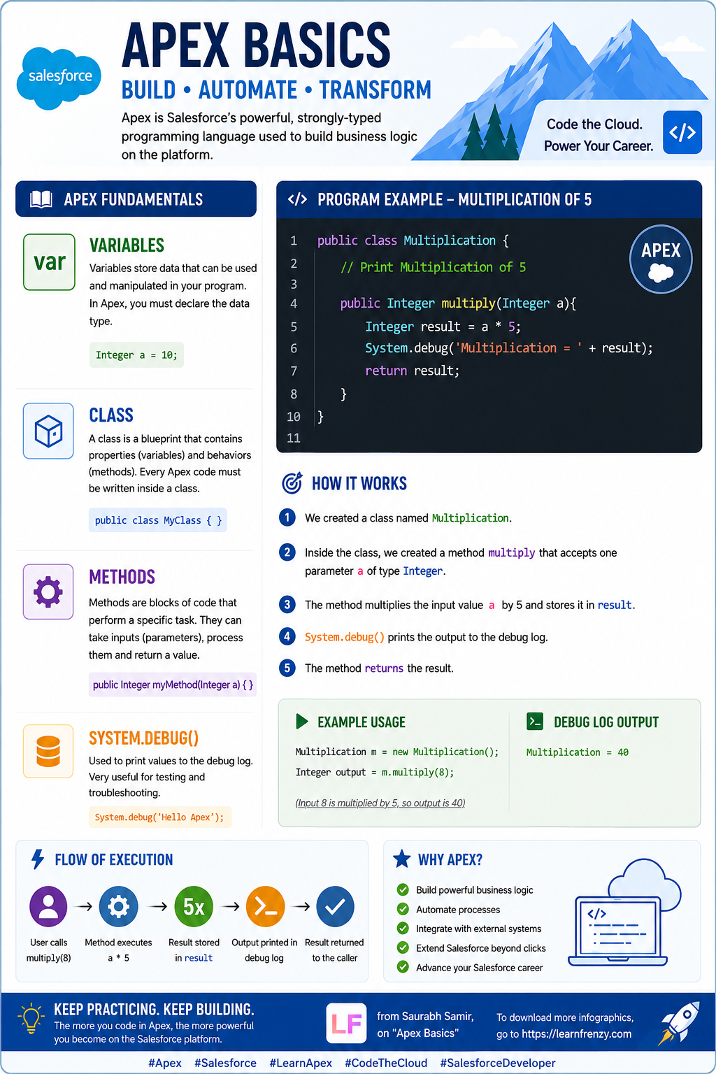 Salesforce Apex Basics Series: Week 1 Preview