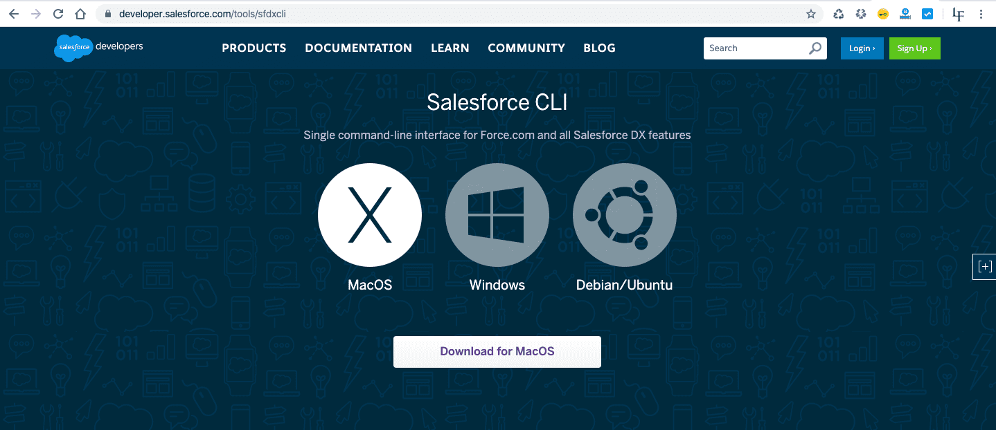 Salesforce CLI Download