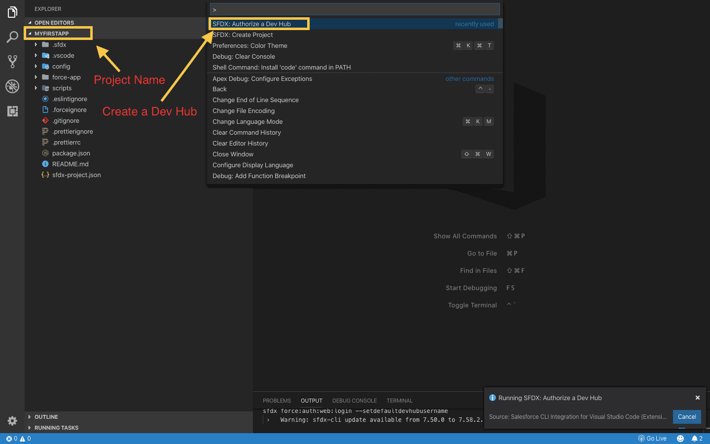 create-a-dev-hub-org