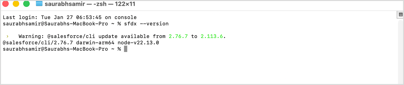 Installing Salesforce CLI