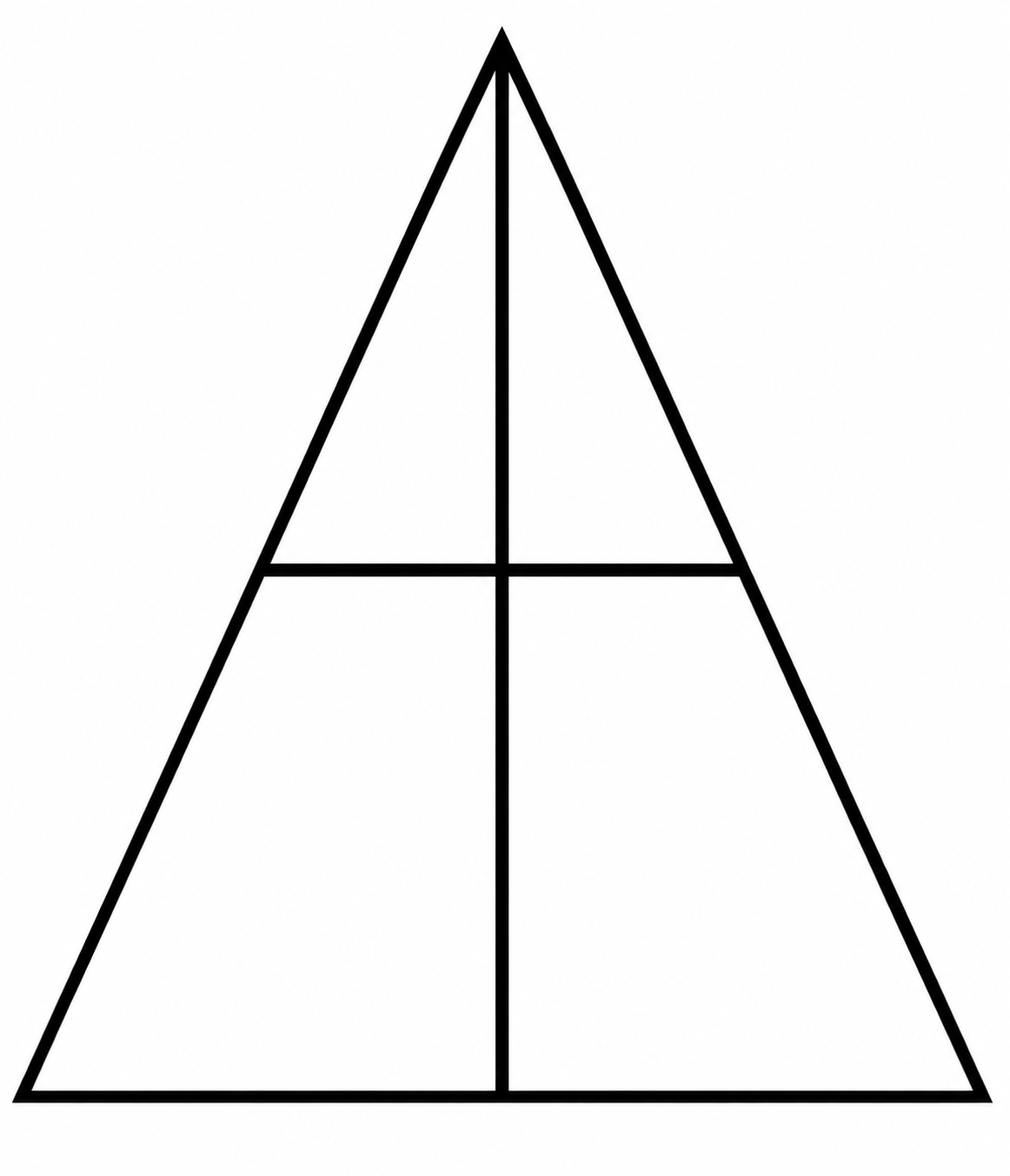 Triangle Counting Trick - Parts Divided into Parts