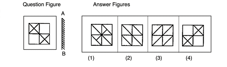 Let Us Practice - Mirror Images Non Verbal Reasoning Questions And ...