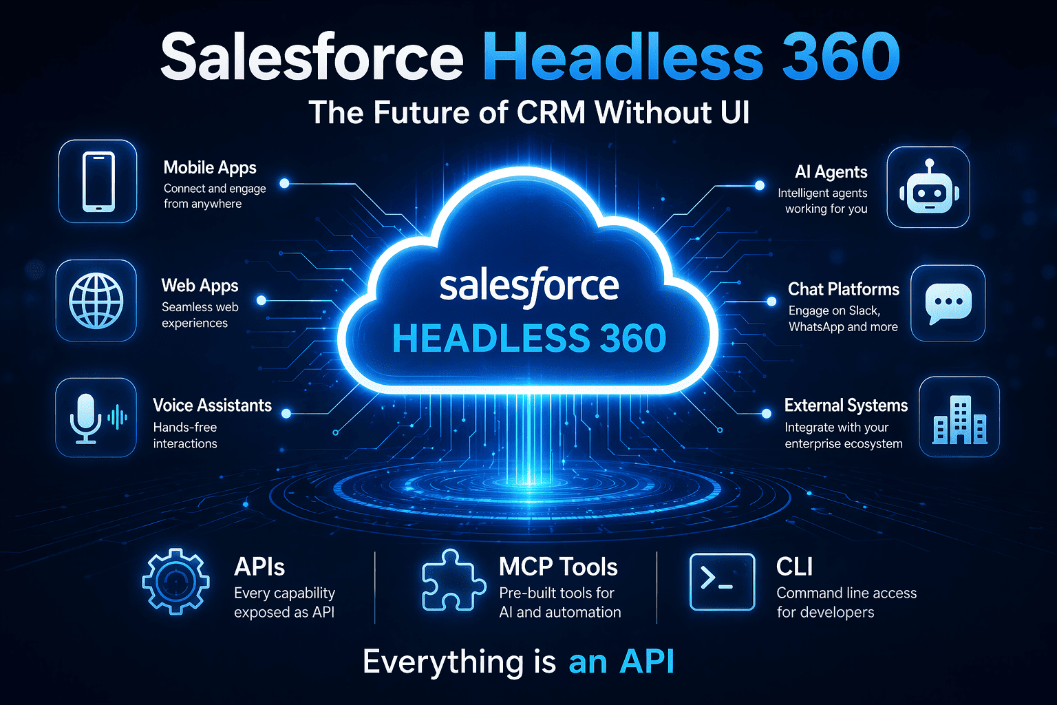 Salesforce Headless 360 – The Future of CRM Without UI